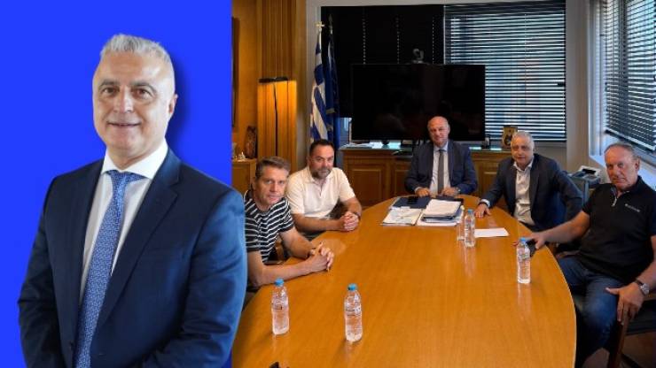 Στον ΥπΑΑΤ ο Λάζαρος Τσαβδαρίδης για αιτήματα των Ελλήνων βοοτρόφων