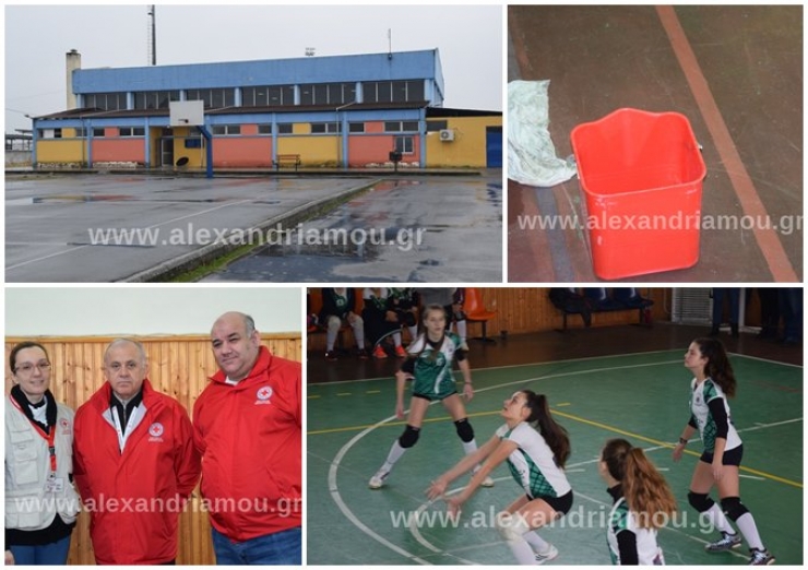 Βόλεϊ ΓΑΣ Αλεξάνδρειας-Ίκαρος Έδεσσας 3-1 με τραυματισμό αθλήτριας λόγω ολισθηρότητας του παρκέ