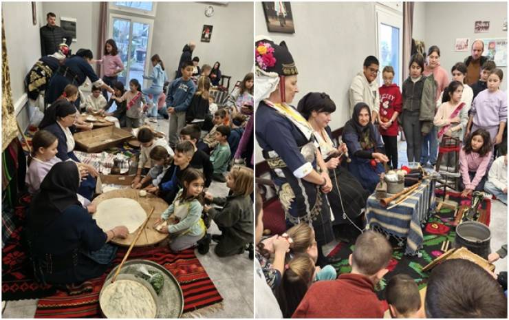 Πολιτιστικός Σύλλογος &quot;Ο Φίλιππος&quot;: Βιωματικά Μαθήματα Παράδοσης στους μαθητές του Δημοτικού σχολείου Κλειδίου