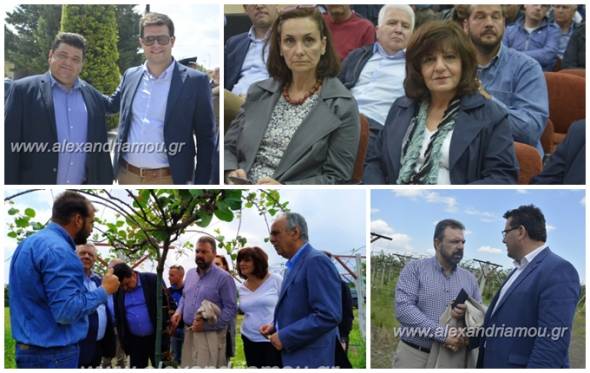 Στη Μελίκη ο υπουργός Αγροτικής Ανάπτυξης Σ. Αραχωβίτης:¨Έχουμε αποδείξει πως είμαστε στο πλευρό των παραγωγών¨(φώτο-βίντεο)