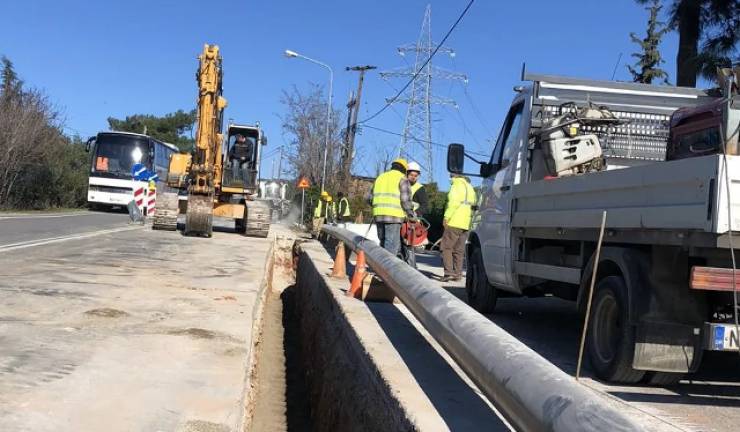 Νέα παράταση κυκλοφοριακών ρυθμίσεων στην οδό 28ης Οκτωβρίου στην Αλεξάνδρεια για την κατασκευή αγωγού φυσικού αερίου