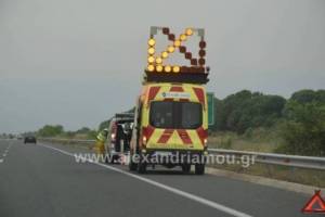 Συνεχίζονται για τις επόμενες δύο εβδομάδες οι εργασίες συντήρησης στην Εθνική Οδό Θεσσαλονίκης-Έδεσσας