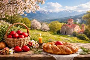 &Kappa;&alpha;&iota;&rho;ό&sigmaf;: &Epsilon;&upsilon;&chi;ά&rho;&iota;&sigma;&tau;&alpha; &nu;έ&alpha; &gamma;&iota;&alpha; &tau;&omicron; &Pi;ά&sigma;&chi;&alpha; - &Eta; &pi;&rho;ό&beta;&lambda;&epsilon;&psi;&eta; &tau;&omicron;&upsilon; &Sigma;ά&kappa;&eta; &Alpha;&rho;&nu;&alpha;&omicron;ύ&tau;&omicron;&gamma;&lambda;&omicron;&upsilon; &gamma;&iota;&alpha; &tau;&iota;&sigmaf; &epsilon;&pi;ό&mu;&epsilon;&nu;&epsilon;&sigmaf; &eta;&mu;έ&rho;&epsilon;&sigmaf;