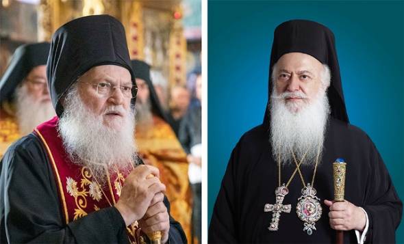 &Eta; &Iota;&epsilon;&rho;ά &Mu;&eta;&tau;&rho;ό&pi;&omicron;&lambda;&eta; &Beta;&epsilon;&rho;&omicron;ί&alpha;&sigmaf; &epsilon;&upsilon;&chi;&alpha;&rho;&iota;&sigma;&tau;&epsilon;ί &tau;&eta;&nu; &Iota;&epsilon;&rho;ά &Mu;&epsilon;&gamma;ί&sigma;&tau;&eta; &Mu;&omicron;&nu;ή &Beta;&alpha;&tau;&omicron;&pi;&alpha;&iota;&delta;ί&omicron;&upsilon; &tau;&omicron;&upsilon; &Alpha;&gamma;ί&omicron;&upsilon; Ό&rho;&omicron;&upsilon;&sigmaf;