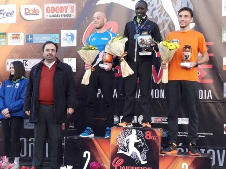 Με πολύ μεγάλη επιτυχία έγινε ο 8ος ΦΙΛΙΠΠΕΙΟΣ Δρόμος - Πρώτος με ρεκόρ διαδρομής ο Κενυάτης Αμος