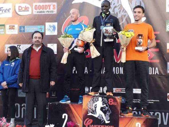 Με πολύ μεγάλη επιτυχία έγινε ο 8ος ΦΙΛΙΠΠΕΙΟΣ Δρόμος - Πρώτος με ρεκόρ διαδρομής ο Κενυάτης Αμος
