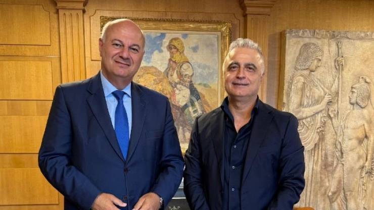 Συνάντηση του Λάζαρου Τσαβδαρίδη με τον Υπουργό Αγροτικής Ανάπτυξης για κρίσιμα ζητήματα των αγροτών