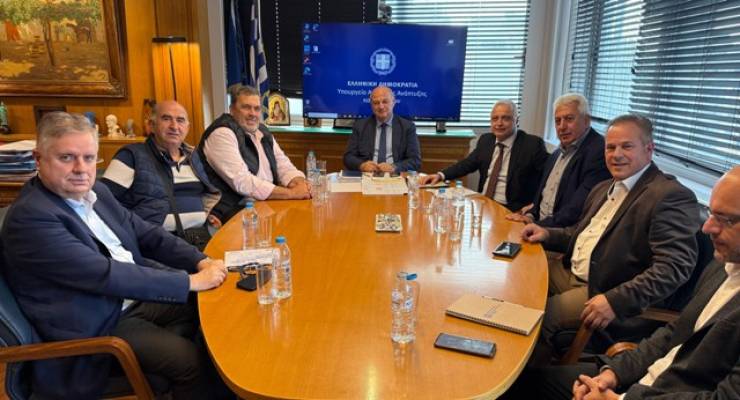 Η άρδευση της Ημαθίας και οι αποζημιώσεις αγροτών και κτηνοτρόφων στην ατζέντα της συζήτησης του Λάζαρου Τσαβδαρίδη με τον Υπουργό Αγρ. Ανάπτυξης