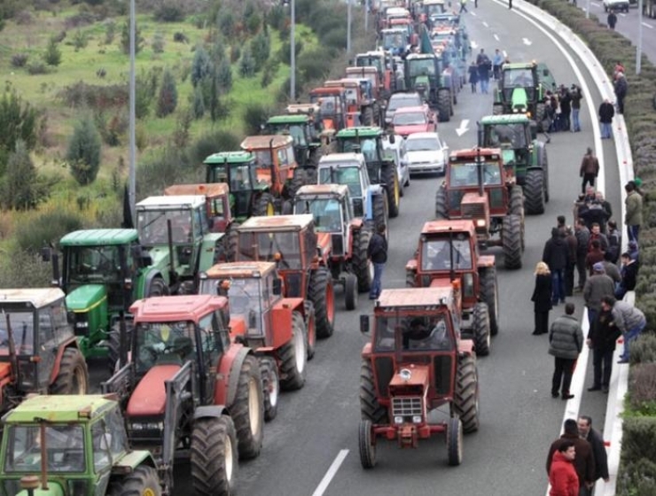 Ρυθμίσεις στην κυκλοφορία λόγω των αγρ. κινητοποιήσεων