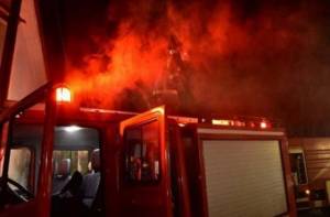 Ημαθία: Πυρκαγιά σε αποθήκη στη Μελίκη