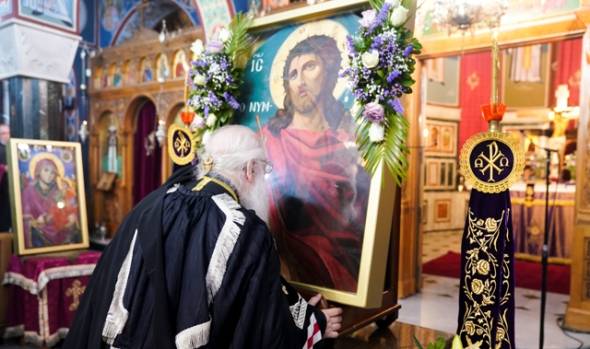 Στη Μελίκη για τον Όρθρο της Μεγάλης Τετάρτης ο Ποιμενάρχης μας