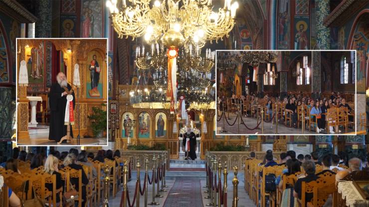 Ειδική ακολουθία για τους υποψηφίους των Πανελληνίων στην Παναγία Αλεξάνδρειας