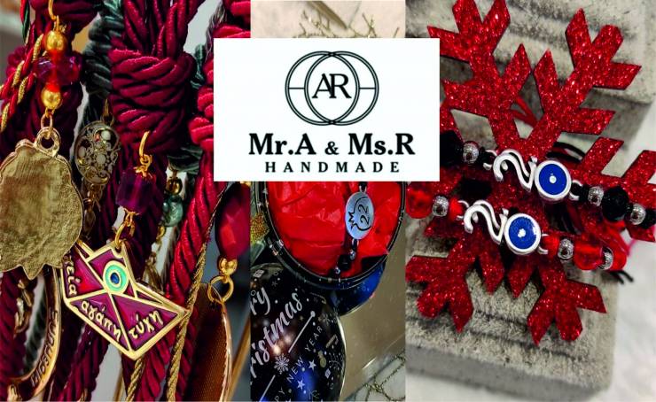 «Mr A &amp; Ms R Handmade»: Αξεσουάρ και γούρια με προσωπικότητα, ιδανικά για δώρα στη νέα ανανεωμένη collection!