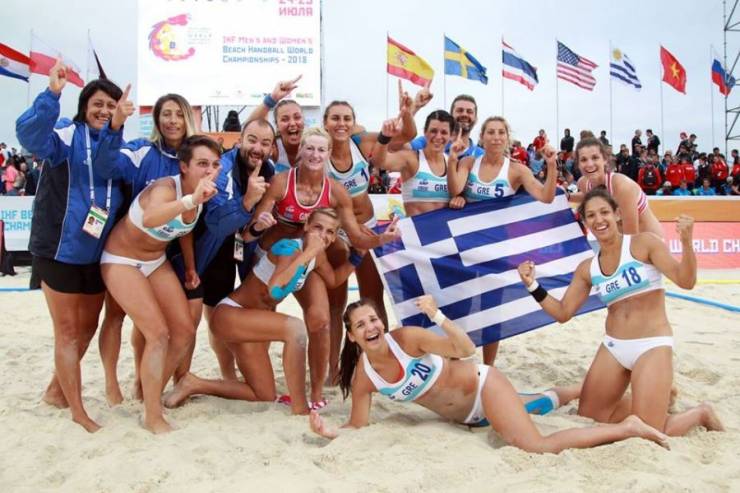 Πρωταθλήτρια κόσμου η Εθνική μπιτς χάντμπολ γυναικών!