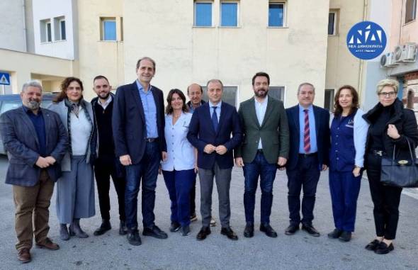 Επίσκεψη κλιμακίου ΝΔ στο Νοσοκομείο Βέροιας