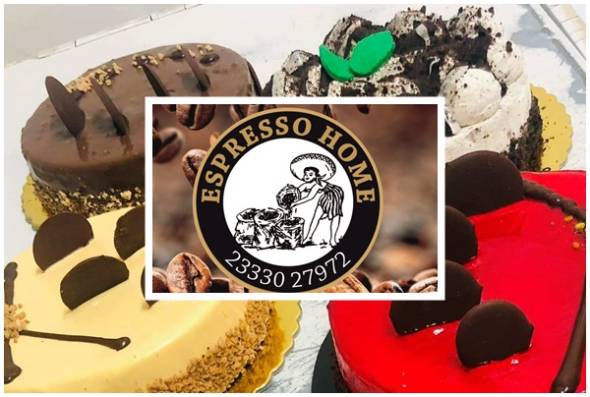 Τα πάντα στο ESPRESSO HOME...πρωινό, καφεδάκι και Τούρτες μόνο με 11,80€!