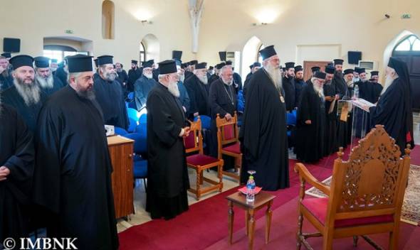 Ιερατική Σύναξη και ανακοίνωση διοικητικών ανακατατάξεων