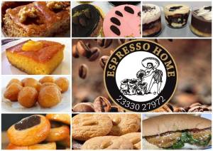 Στο ESPRESSO HOME για απολαυστικό πρωινό, για καφεδάκι και για φρέσκο γλυκάκι!