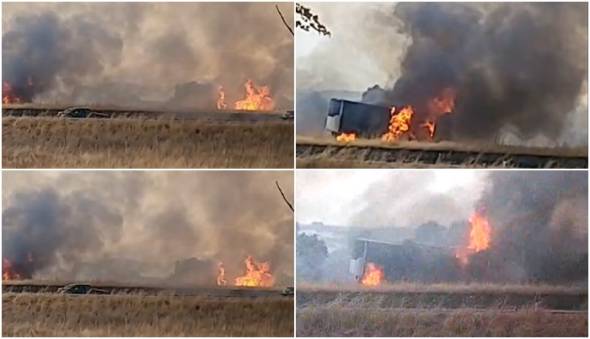 &Eta;&mu;&alpha;&theta;ί&alpha;: &Phi;&omicron;&rho;&tau;&eta;&gamma;ό &tau;&upsilon;&lambda;ί&chi;&theta;&eta;&kappa;&epsilon; &sigma;&tau;&iota;&sigmaf; &phi;&lambda;ό&gamma;&epsilon;&sigmaf; &kappa;&alpha;&iota; &uml;έ&beta;&alpha;&lambda;&epsilon; &phi;&omega;&tau;&iota;ά&uml; &sigma;&tau;&eta;&nu; &Epsilon;&gamma;&nu;&alpha;&tau;ί&alpha; - &Delta;&iota;ά&sigma;&pi;&alpha;&rho;&tau;&epsilon;&sigmaf; &epsilon;&sigma;&tau;ί&epsilon;&sigmaf; &kappa;&alpha;&iota; &pi;&upsilon;&kappa;&nu;&omicron;ί &kappa;&alpha;&pi;&nu;&omicron;ί