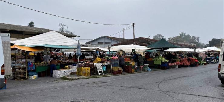 Κατάσταση συμμετεχόντων στην Λαϊκή Αγορά Αλεξάνδρειας του Σαββάτου 6 Φεβρουαρίου