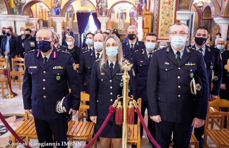 Δοξολογία για τον προστάτη της Ελληνικής Αστυνομίας Άγιο Αρτέμιο στη Βέροια