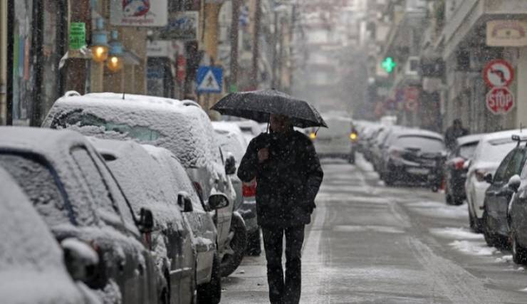 Νέο κύμα κακοκαιρίας με σημαντική πτώση θερμοκρασίας και χιόνια