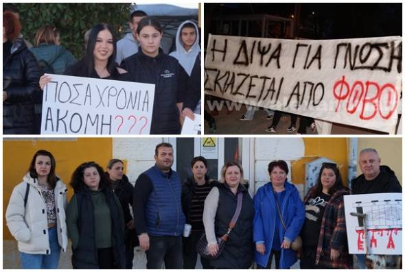 Διαμαρτυρία Συλλόγου Γονέων ΕΠΑΛ Αλεξάνδρειας: Αίτημα δημιουργίας πεζογέφυρας μετά τον τραυματισμό μαθητή από τρένο