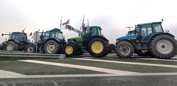 Αγρότες: Η εικόνα σε κόμβο Νησελίου, Μάλγαρα και Χαλκηδόνα