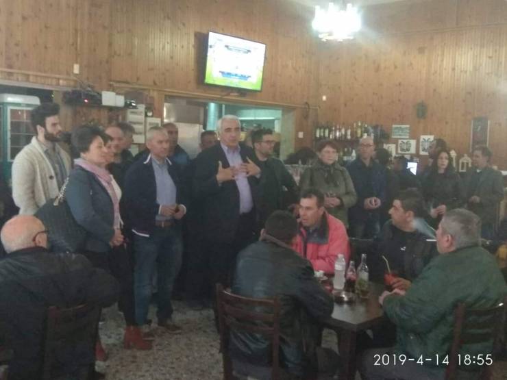 Συνεχίζει τις επισκέψεις του σε χωριά του δήμου Αλεξάνδρειας ο Μιχάλης Χαλκίδης (φώτο)