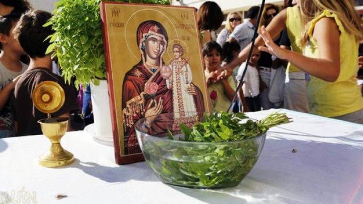 Αγιασμός στο Γυμνάσιο Καβασίλων