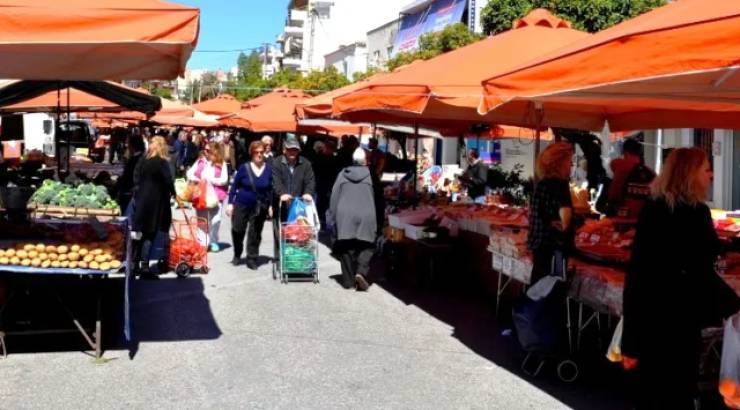 Αλλαγή της ημέρας λειτουργίας της Λαϊκής Αγοράς στo Πλατύ λόγω της αργίας της Εορτής της Κοιμήσεως της Θεοτόκου στις 15 Αυγούστου