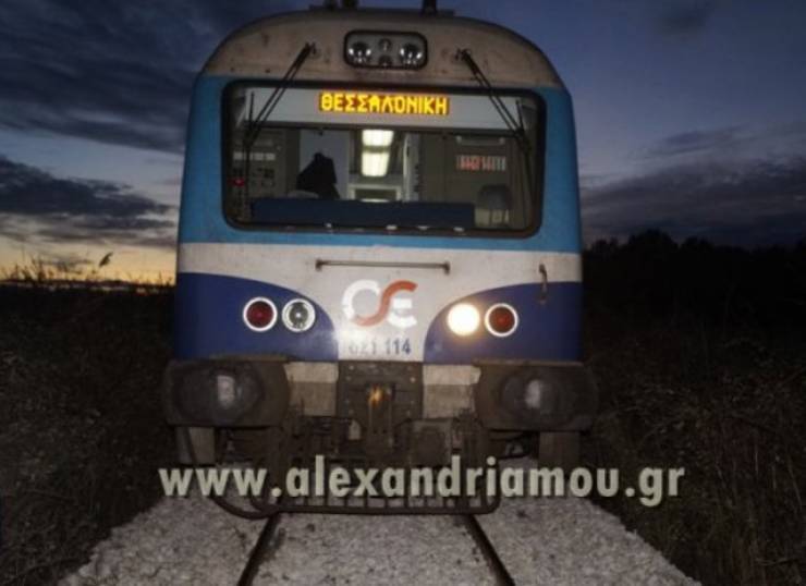 Τρένο παρέσυρε και σκότωσε 52χρονο σε αφύλακτη διάβαση στο Παλαιοχώρι Ημαθίας