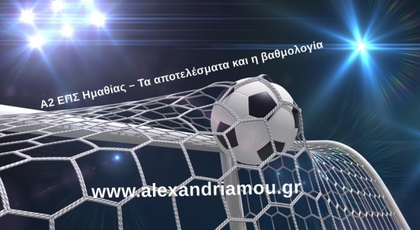 Α2 ΕΠΣ Ημαθίας (1ος όμιλος) – Τα αποτελέσματα και η βαθμολογία της 17ης αγωνιστικής