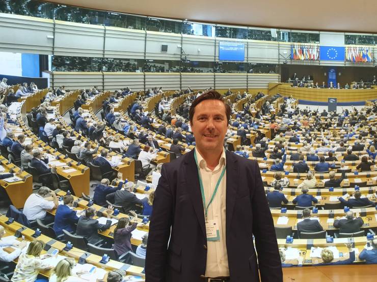 Ο Δήμαρχος Νάουσας Νικόλας Καρανικόλας στην διοργάνωση «Open days for Mayors» στις Βρυξέλλες