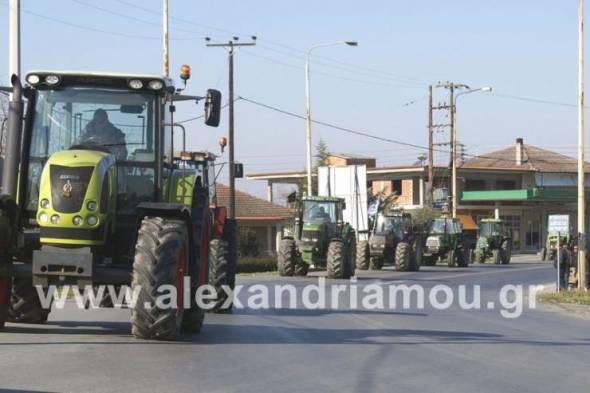 Συλλαλητήριο των αγροτών Ημαθίας αύριο στον κόμβο της Κουλούρας