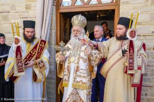 Με λαμπρότητα πανηγύρισε η Ιερά Μονή των Αγίων Πάντων Βεργίνης (ΦΩΤΟ)