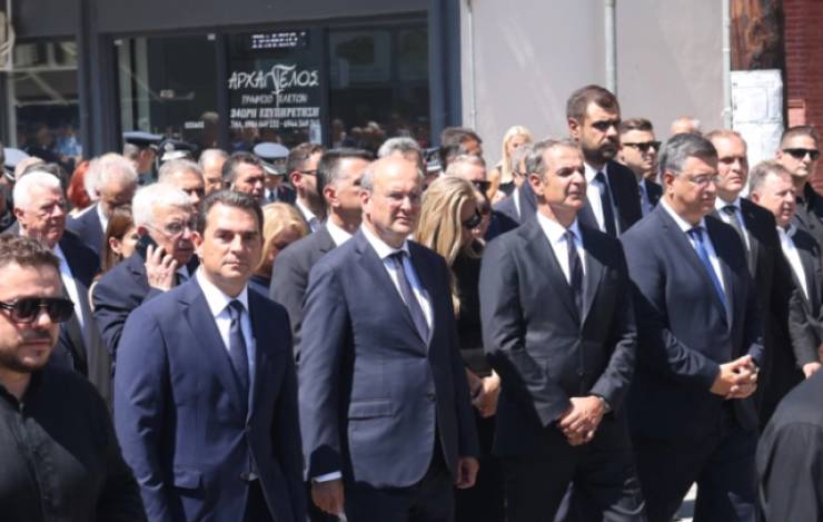 O επικήδειος λόγος του Κυριάκου Μητσοτάκη στην Κηδεία του Απόστολου Βεσυρόπουλου