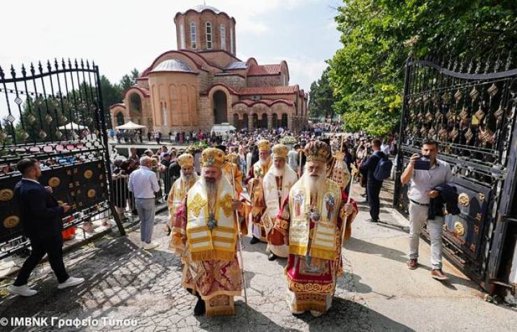 Με λαμπρότητα και κατάνυξη ο εορτασμός του Δεκαπενταύγουστου στην Παναγία Σουμελά στο Βέρμιο Ημαθίας