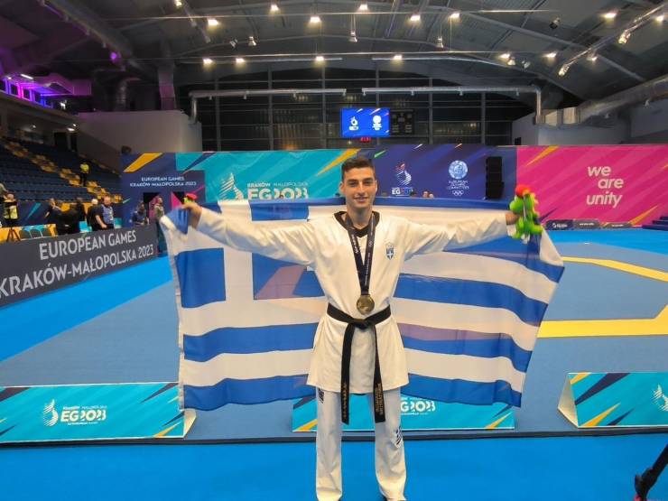 Ο Κωνσταντίνος Χαμαλίδης κατέκτησε το χάλκινο μετάλλιο στο TAEKWONDO στα European Games!
