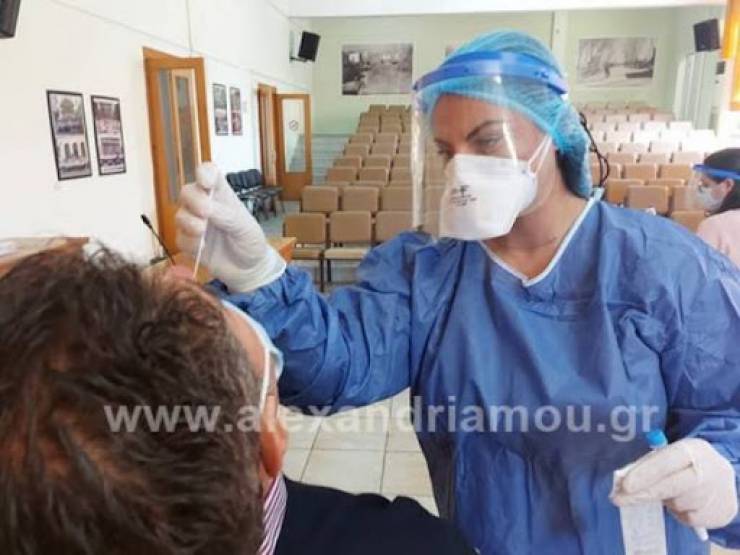 Rapid tests: Και αυτή την εβδομάδα στο ΚΑΠΗ Αλεξάνδρειας