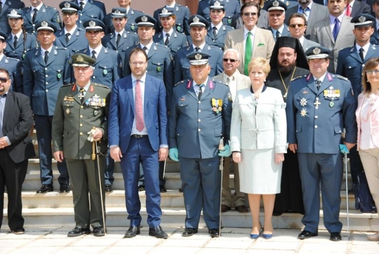 Ο Θανάσης Θεοχαρόπουλος παραβρέθηκε στην ορκωμοσία νέων Υπαστυνόμων Β΄