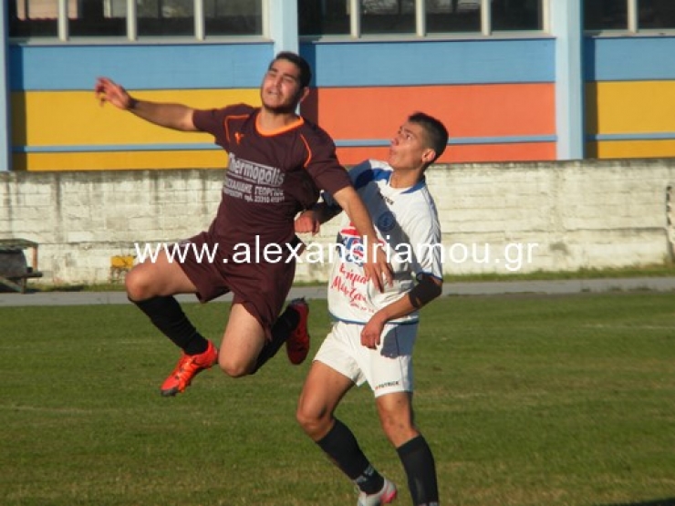 ΠΑΟΚ Αλεξάνδρειας – Αχιλλέας Νάουσας  2-1 (φώτο)