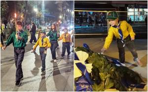 Λαμπαδηδρομία Τιμής & Μνήμης των Προσκόπων Αλεξάνδρειας για την Επέτειο της 28ης Οκτωβρίου