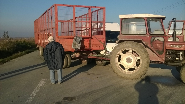 Τροχαίο ατύχημα στην επαρχιακή οδό Αλεξάνδρειας-Κρύας Βρύσης