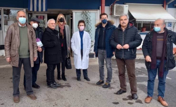 Στελέχη του ΣΥΡΙΖΑ επισκέφτηκαν Μονάδες Υγείας στην Ημαθία
