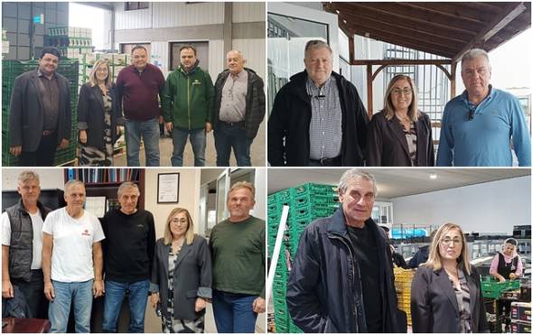 Στο πλευρό των παραγωγών και των συνεταιρισμών της Ημαθίας η Στέλλα Αραμπατζή