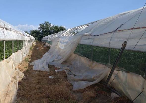 Κλιμάκια της ΠΕ Ημαθίας στις πληγείσες περιοχές - Μεγάλες ζημιές σε υποδομές και καλλιέργειες