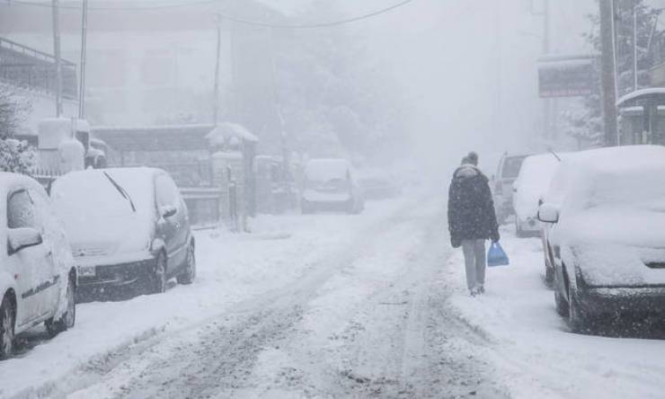 Στο έλεος της «Σοφίας» όλη η χώρα με χιονιά και πολικές θερμοκρασίες