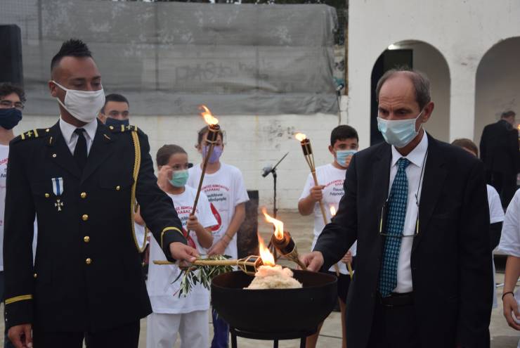 19η Λαμπαδηδρομία της Π.Ο.Σ.Ε.Α: Ο Δήμος Αλεξάνδρειας υποδέχθηκε τη «Φλόγα της Αγάπης»(φωτο-βίντεο)