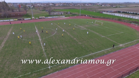 Μεγάλη νίκη με 4-0 του ΑΡΗ ΠΑΛΑΙΟΧΩΡΙΟΥ-Δείτε τα γκολ από ...ψηλά (βίντεο)